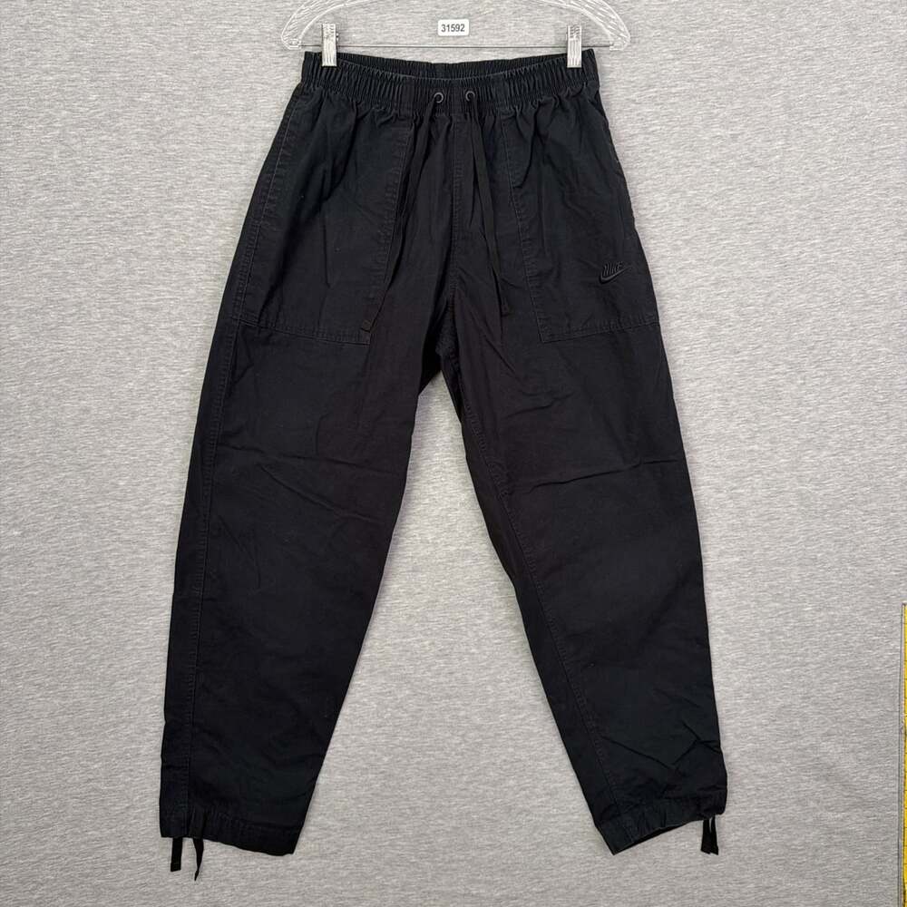 Nike Mens Size Small Black Woven Utility Track Jogger Pants FN3098